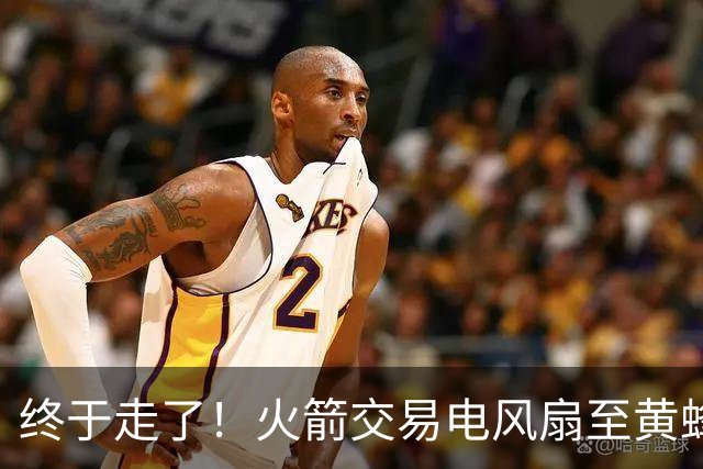 终于走了！火箭交易电风扇至黄蜂 还搭了3个次轮签