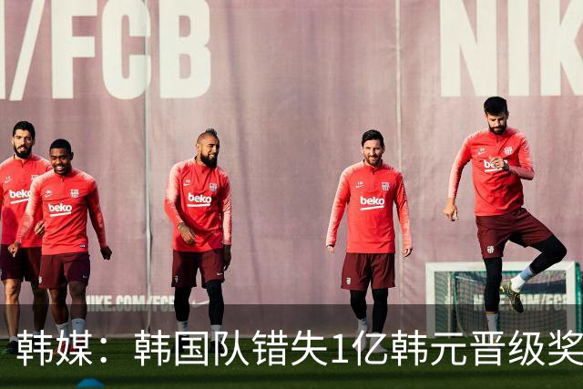 韩媒：韩国队错失1亿韩元晋级奖 但每人仍可拿8000万津贴